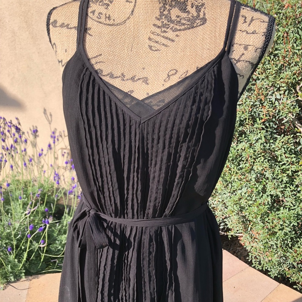 Black dress.